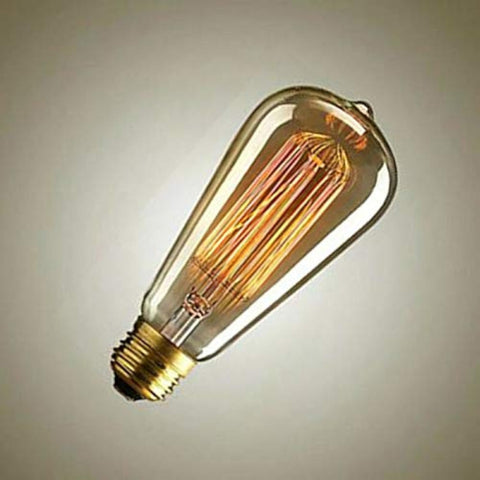 Bulb E27 Retro Lamp St64 Vintage Incandescent Bulb 220V Holiday Lights 40W Filament Lamp Home Decor, 2724737433525