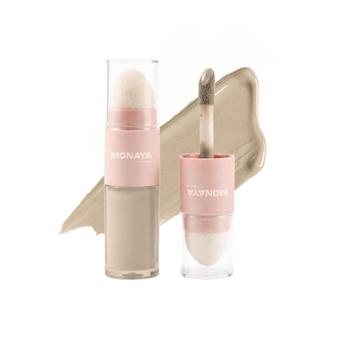 C005 Full Cover Concealer – Long-Wear Matte Finish Liquid Concealer for Dark Circles & Blemishes – Waterproof, Crease-Proof & Vegan Formula (C101)