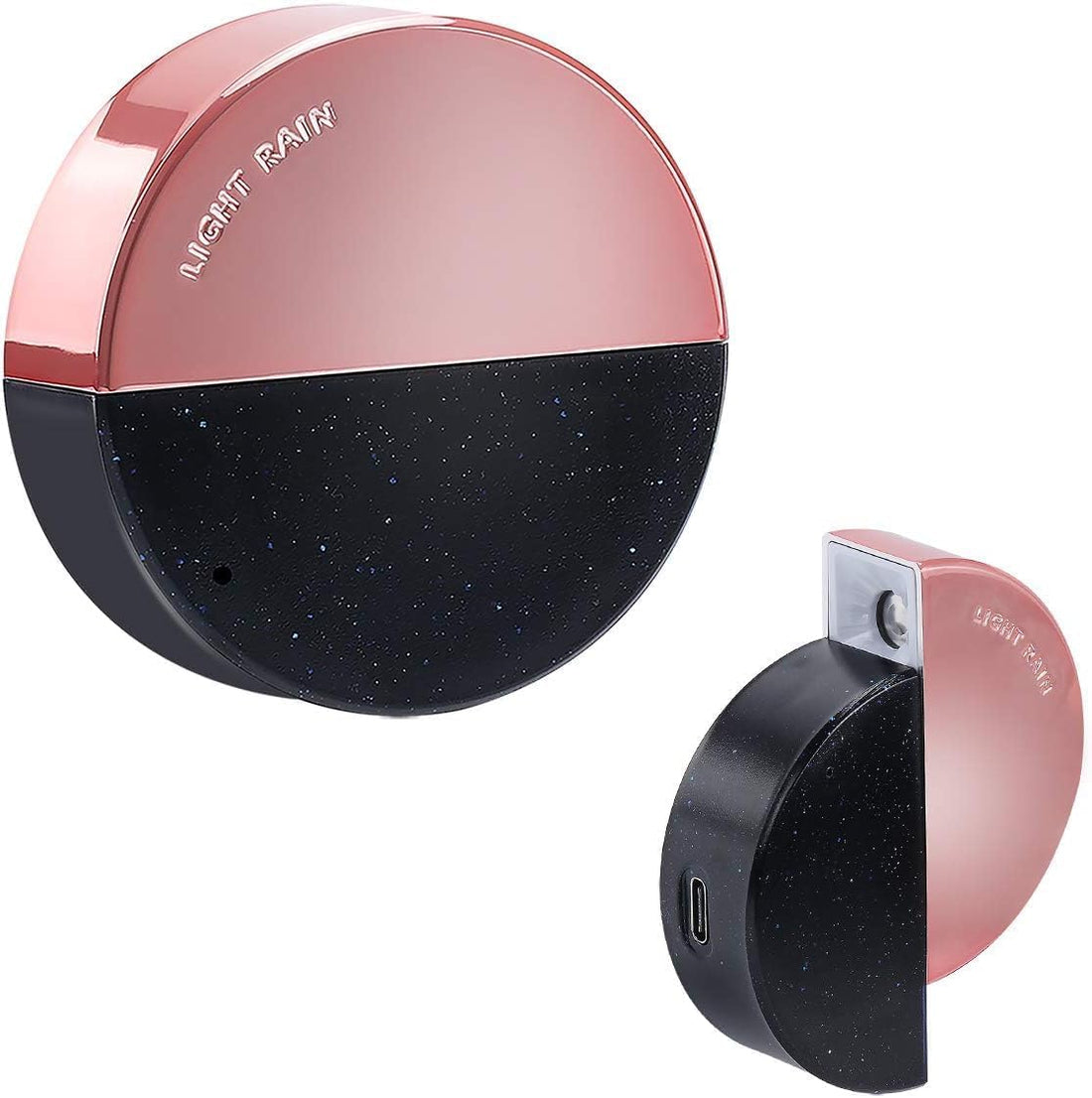 Refillable Travel Perfume Diffuser, 3 in 1 Nano Mist for Face, Small Hand Sanitizer Bottles, Pink Plastic, 6cm Diameter