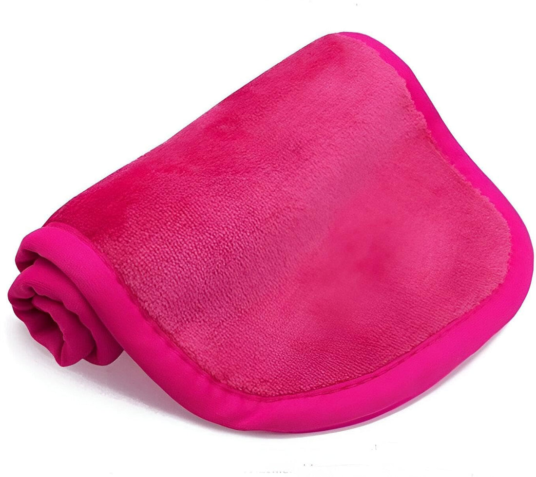 Cleansing Cloth - Reusable Microfiber Makeup Remover Towel Designed for Effective Daily Use, Soft Touch Material Promotes Healthy Radiant Skin, Perfect Accessory for Beauty Lovers (red)