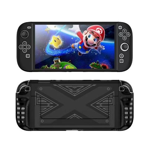 Silicone Case for Nintendo Switch 2 2025 Anti-Slip, Scratch-Resistant Bumper Protective Case - black