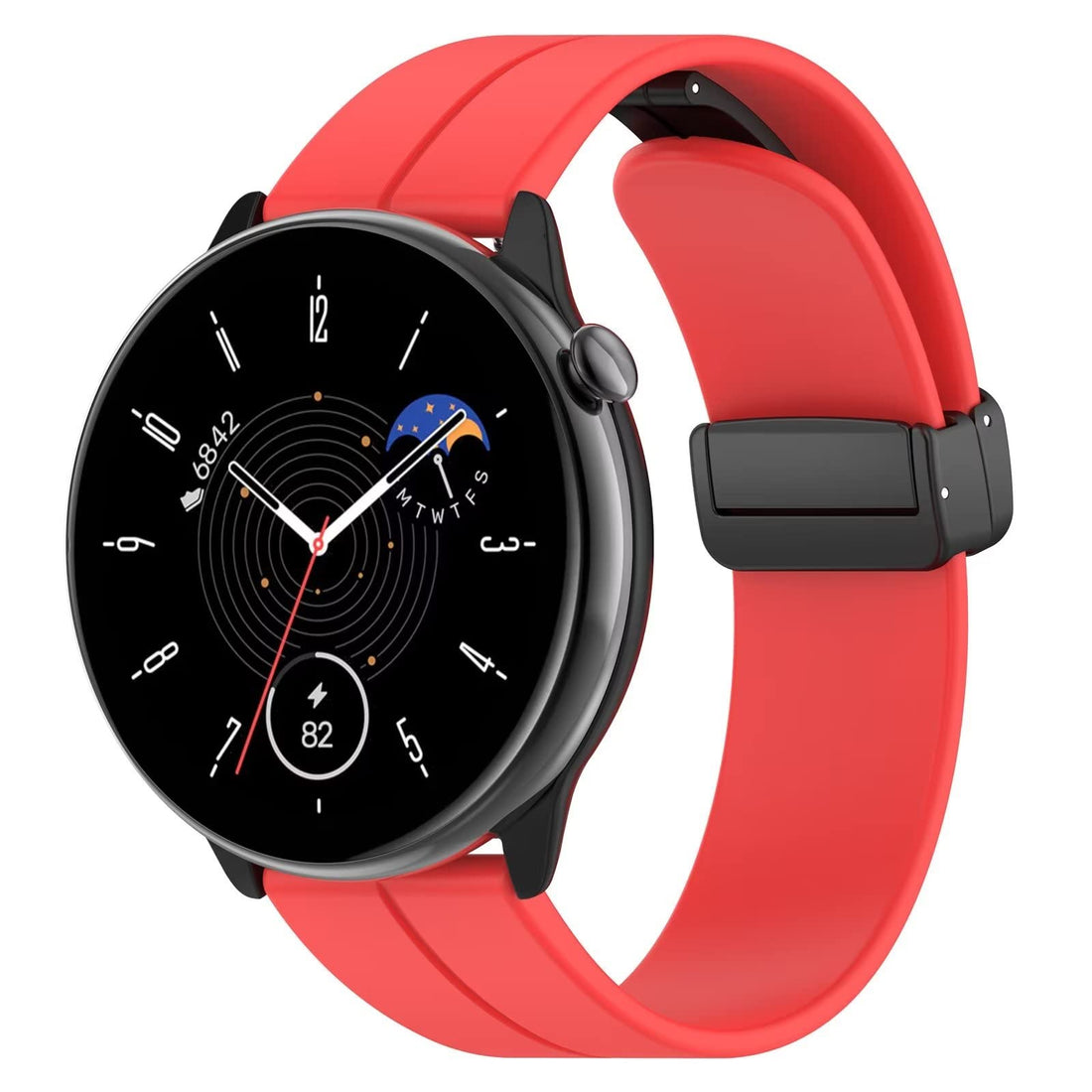 FTRONGRT 20 mm Watch Strap Compatible with Mibro Lite, Soft Silicone Strap, Replacement Strap for Mibro Lite
