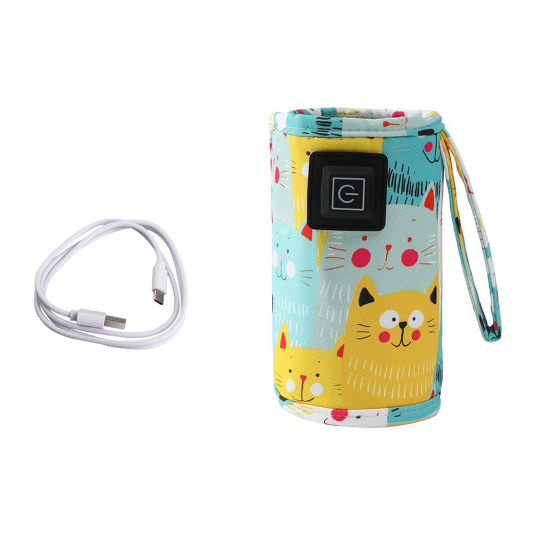 CALANDIS USB Bottle Warmer Fast Heating Milk Heater Cover for Home Traveling Car Yellow | Bottle & Food Warmers | Baby | Feeding