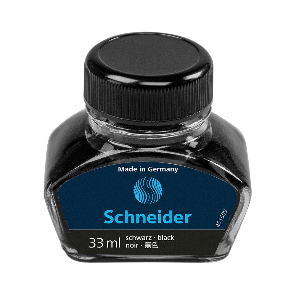 Liquid ink black Glass with 33 ml, Box 1 piece