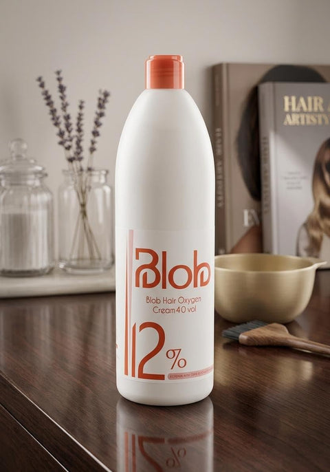 Professional Hair Bleaching Powder for Face, Body, Hair, Brightening Up to 7 Shades, Full Bleaching, 1:2 Mixing Ratio with Oxygen (Oxygen Cream 40)