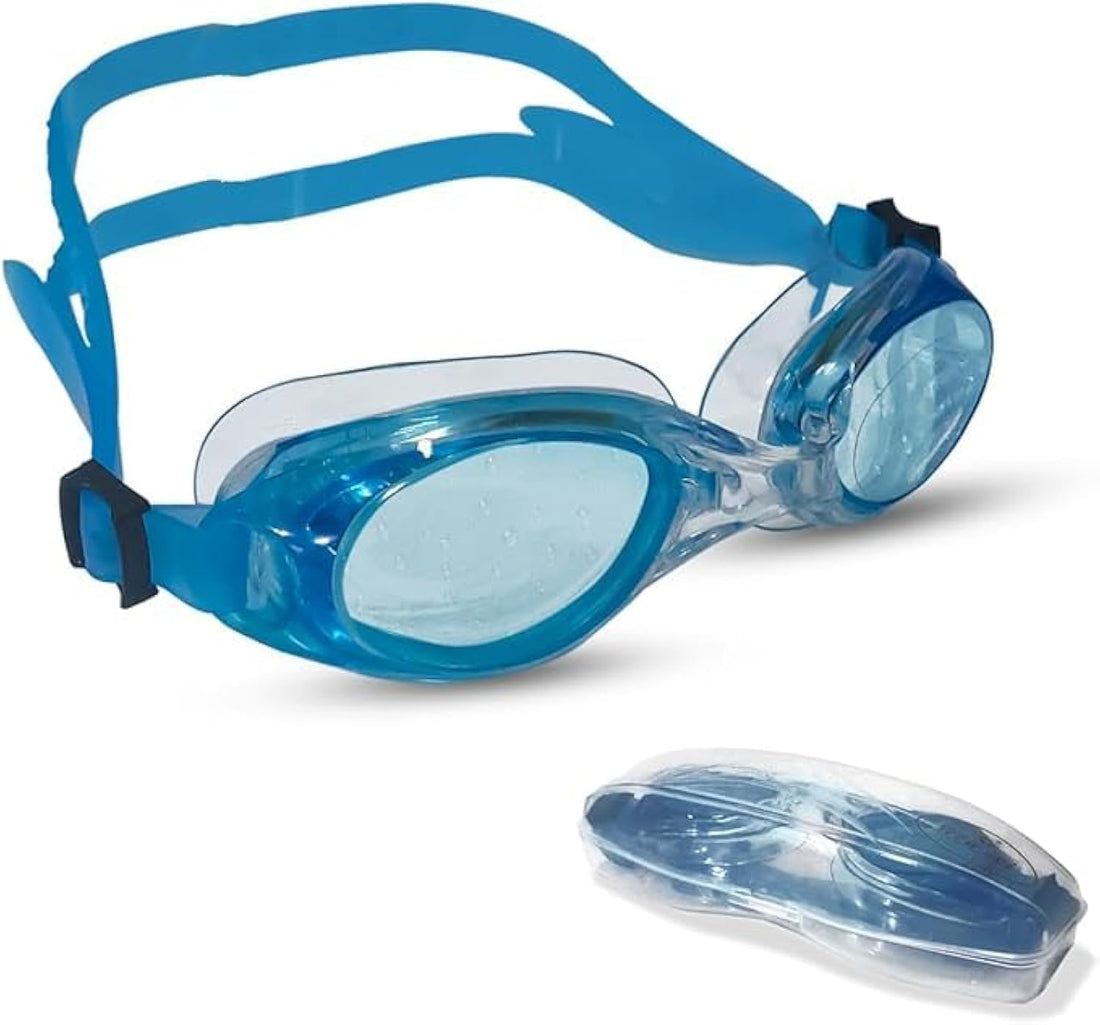 Swimming Goggles For Girls Boys Anti Leak Anti Fog Uv Protection Silicone Strap