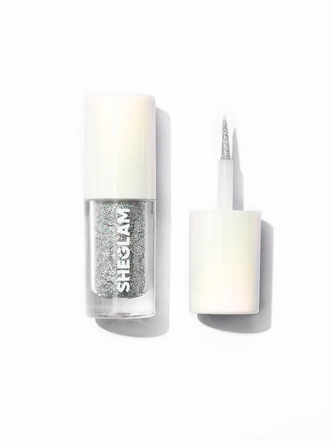 SHEGLAM Insta-Party Liquid Glitter Eyeshadow Long Lasting Gel Cream Highly Pigmented Liquid Liner - Disco Ball