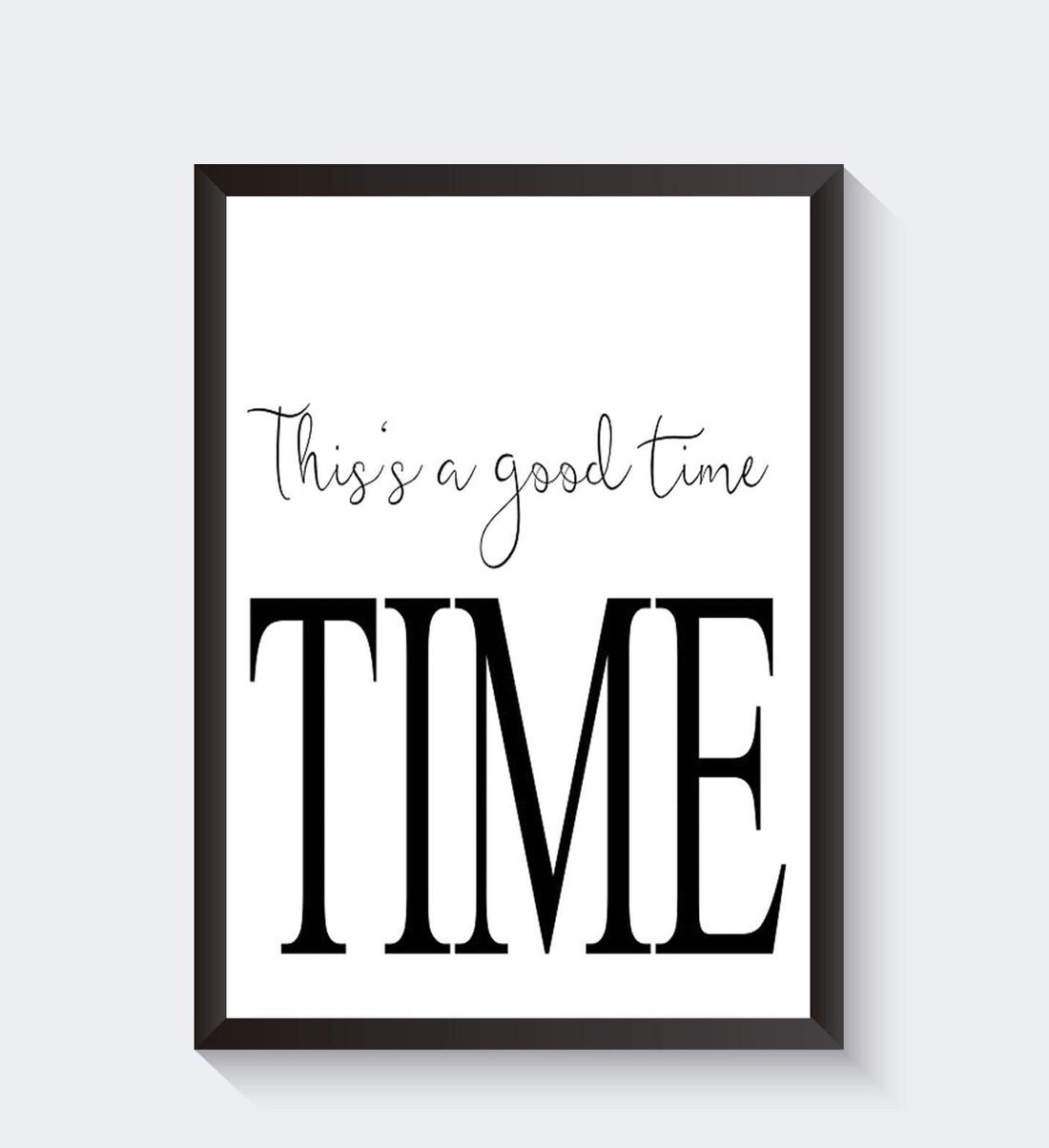Minimalist Lifestyle Quote Printed Canvas Wall Art Home Decor 50 cm x 40 cm