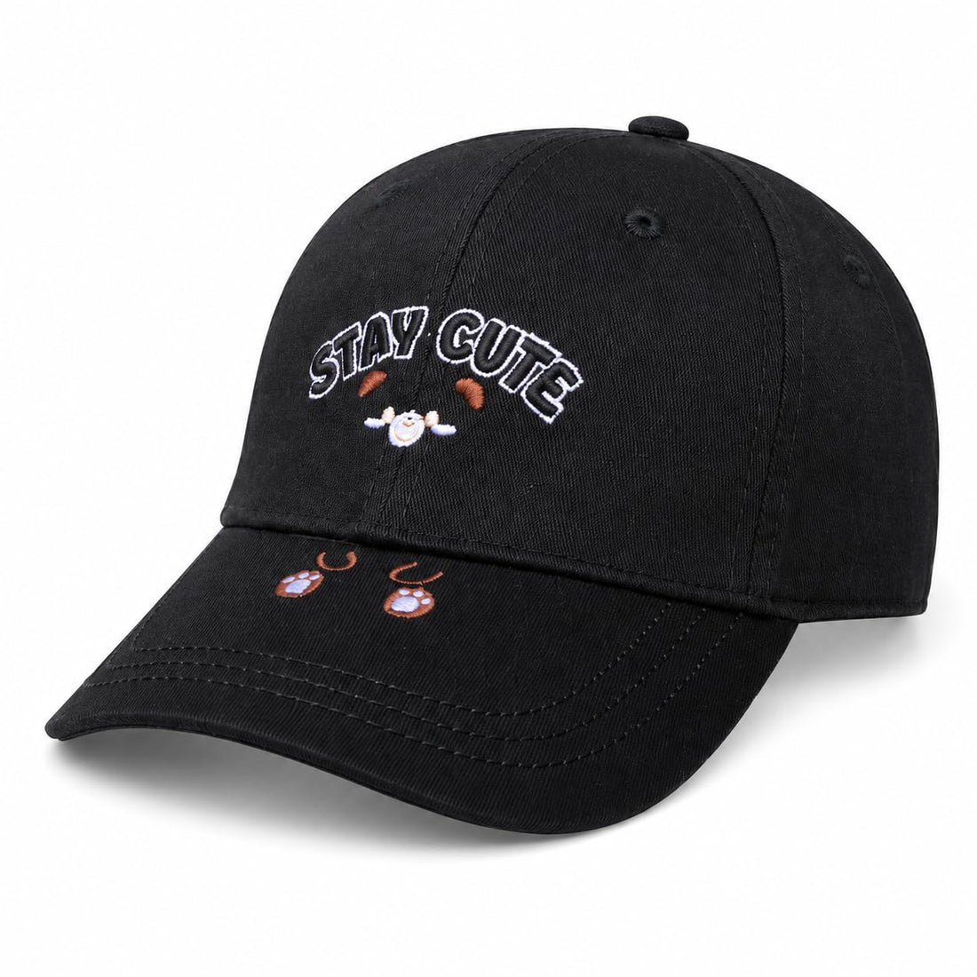 Stay Cute 100% Cotton Baby Cap — Kids Cotton Adjustable Cap — Light and Comfortable Baby Hat — Boys and Girls Everyday Cap — N-Welt