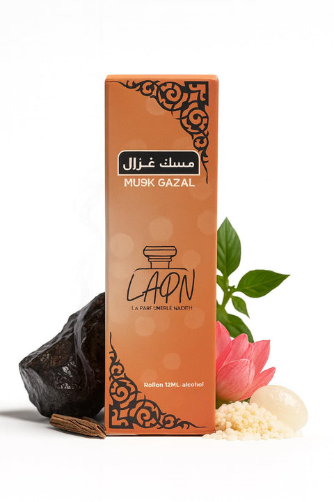 مسك الغزال الملكي – مسك أسود black musk رول أون زيت عطري مركز للجنسين – 12 مل – خالٍ من الكحول – ثبات طويل perfumes for men & perfumes for women