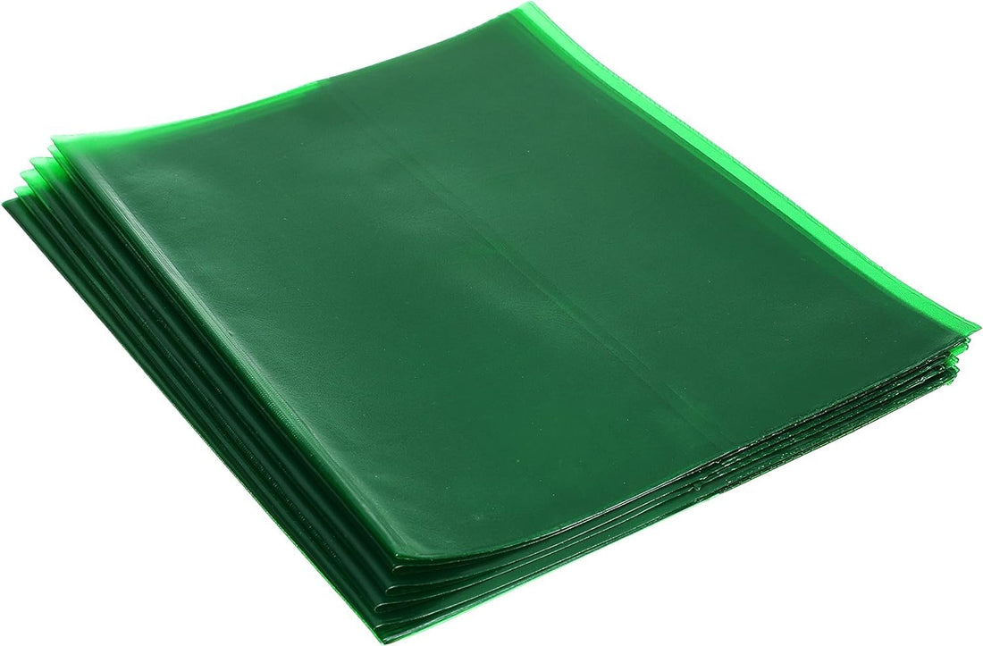 Notebook Cover Set Of 10 Green 24 × 33 CM