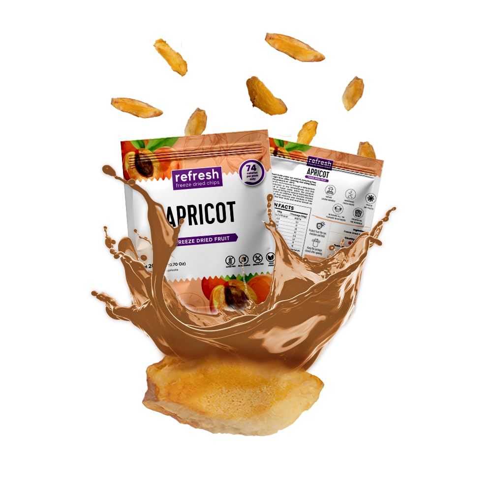 Refresh Freeze Dried Chips apricot 20g