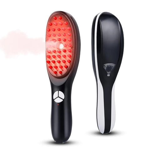 3D Multifunctional Scalp Massage Brush with Red Light Therapy, Ultrasonic Hair Comb, and Electric Steam Hair Massage Device for a Relaxing and Invigorating Hair Care Experience