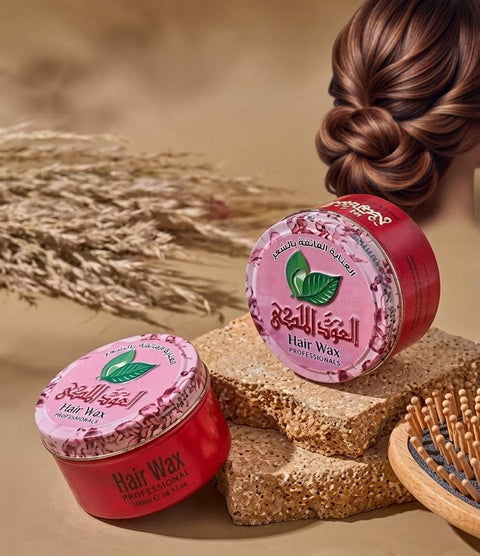 Makhmarya & Wax Oud Royal Hair Care Deep Conditioning Perfect Styling High Hold Oriental Oud Scent Unisex (110 g, Red)