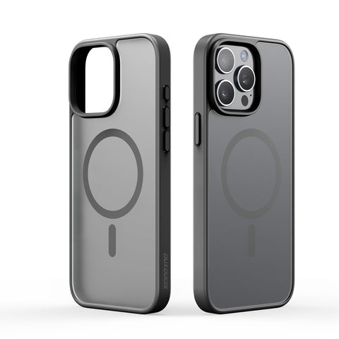 Phone Case Cover Premium Case Magnetic Wireless Charging Matte Back Cover Cover Compatible with IPhone 15 Pro Max (Black)
