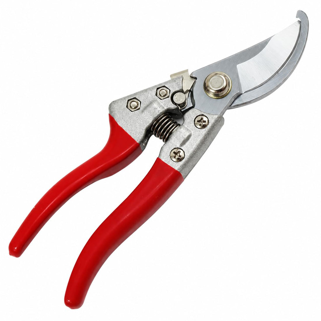 SK5 Manual Pruning Shears, Sharp Blade Red Ergonomic Handle, Extra Zipper, Suitable for Gardens, Roses and Light Branches