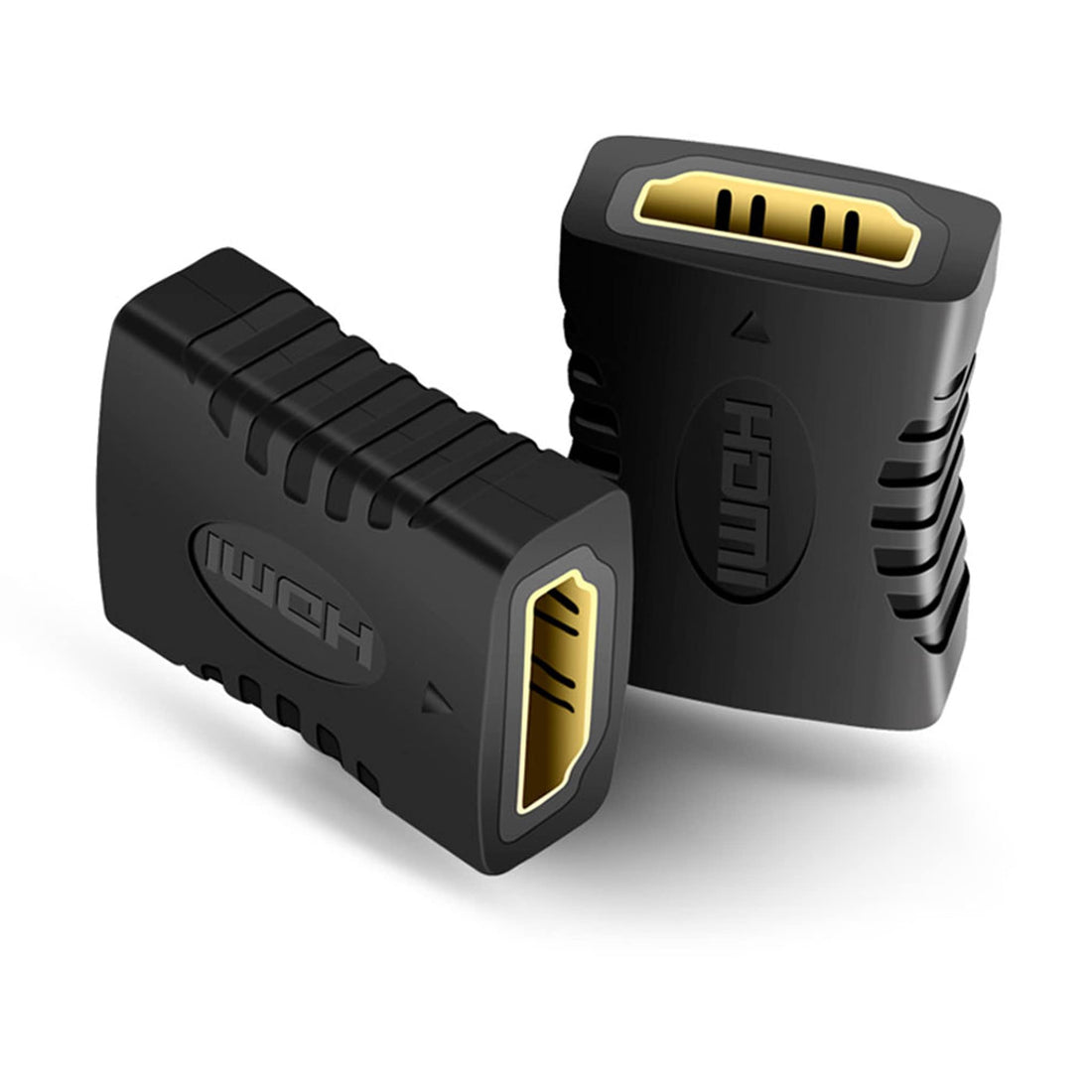 Pipestation HDMI Coupler – 2 Pack | HDMI 1080p Adapter | HDMI to HDMI Connector | HDMI Extension Adapter | HDMI Extender Adaptor Coupler | HDMI Female to HDMI Female | HDMI Extender