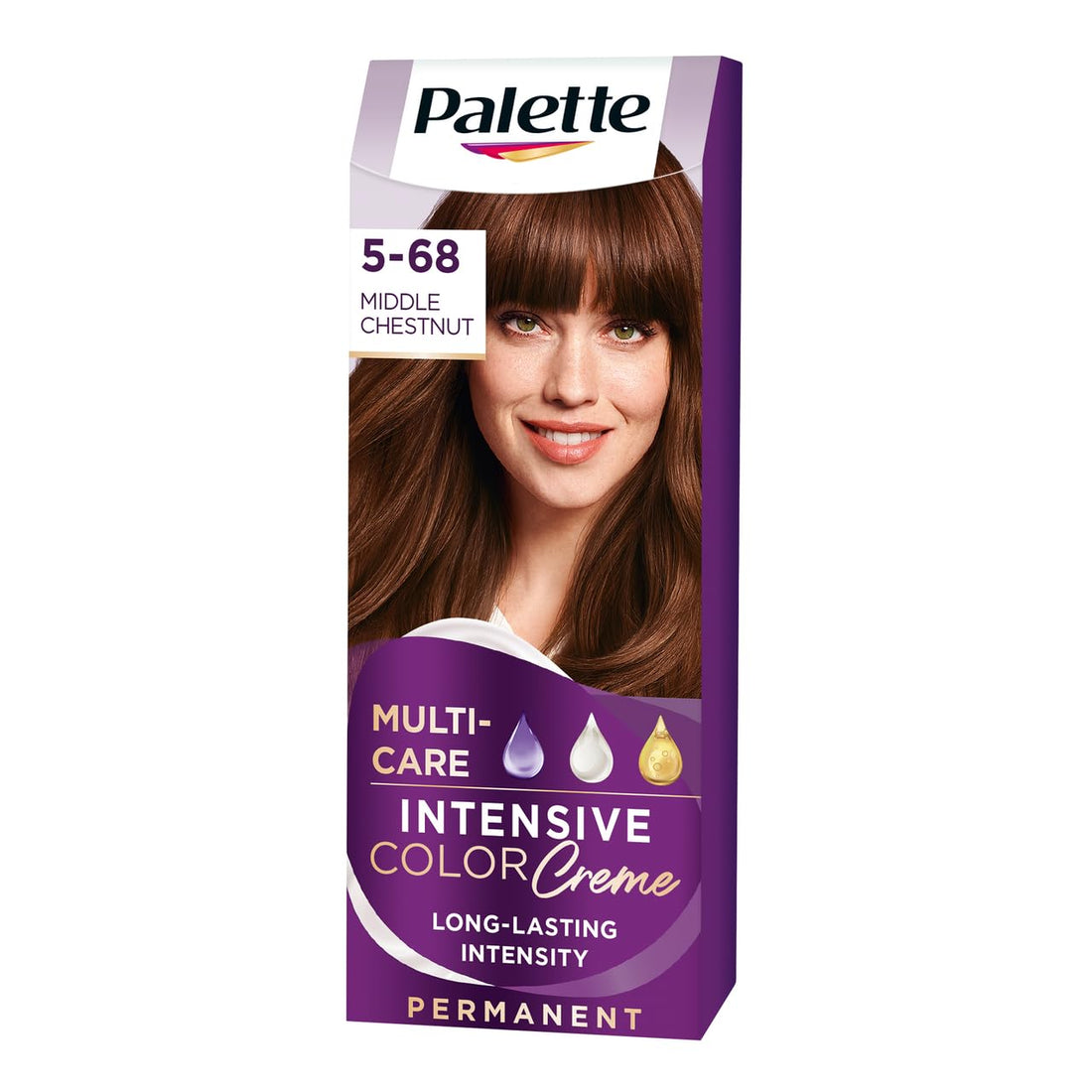 Palette Intensive Color Creme 5-68 Medium Red Chestnut 50 ml