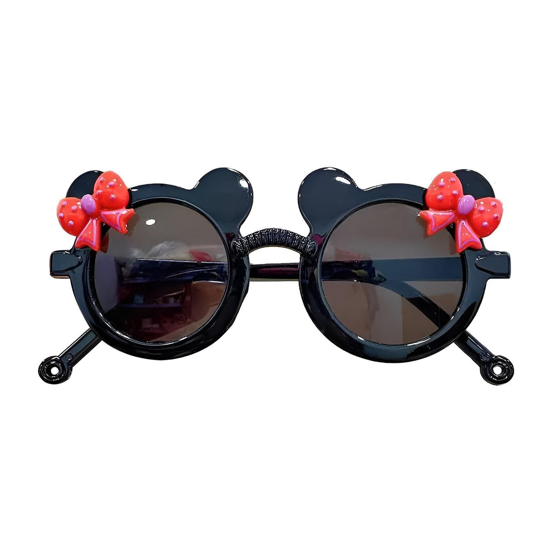Luxury plastic sunglasses with black lenses made in high quality to ensure safety and elegance in the outdoors