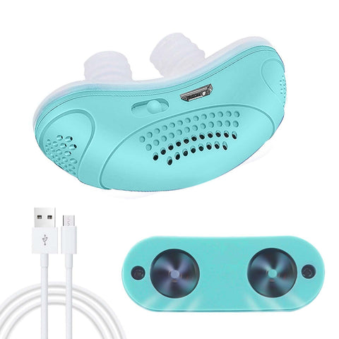 Electric Anti Snoring Devices, Obvious Effect, Safe & Comfortable, Double Eddy Current, for Men Women All Nose Shapes and All Ages