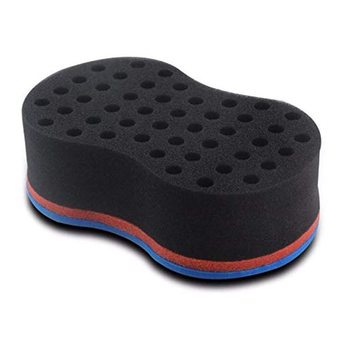 Curly Weave Flat Hole Sponge Brush