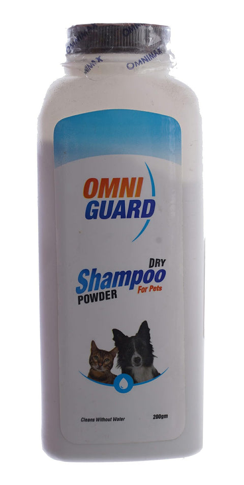 Omniguard Omni Guard Powder Shampoo for Cats and Dogs Coconut Scent 200g White