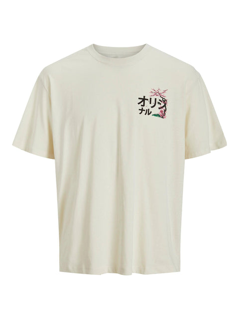 JACK & JONES Mens JORFUJI TEE SS CREW NECK TG PLS Classic (pack of 1)