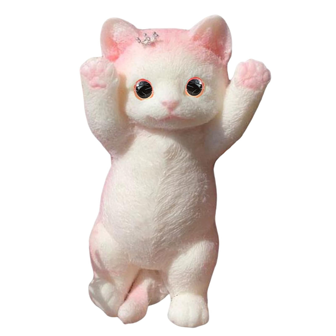 Squishy Cat, Taba Squishy, Cute Squeeze Toy Cat Shape Stress Ball Soft Flexible Squeeze Toy Stretchy Stress Relief Toy Portable Stress Balls Favour Gifts