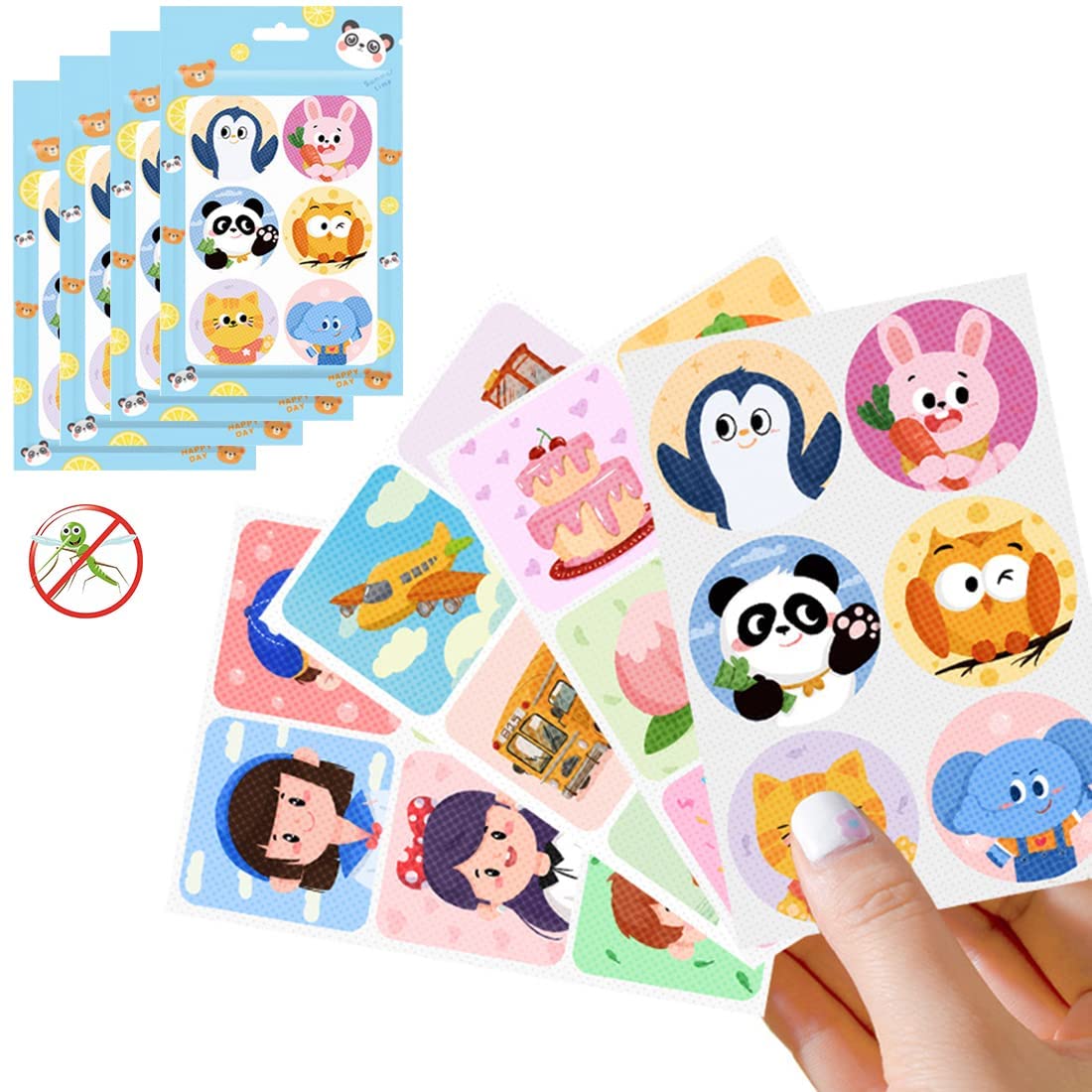 NALACAL Natural Protection Patches, Natural Stickers for Kids & Adults, Protection for Outdoor Indoor, Travel Hiking Camping Patio Fishing Activities (12 Pack - 72 heet)