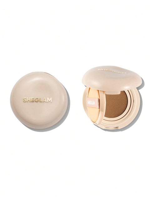 Sheglam Lock & Go Long-Lasting Cushion Foundation-Caramel