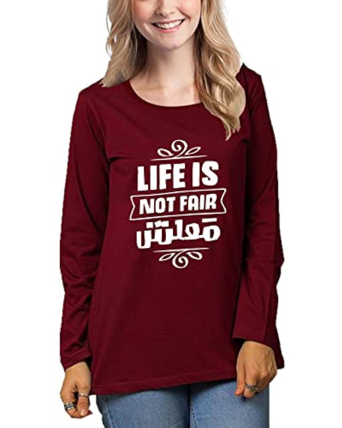 Print Online"LIFE IS NOT FAIR" T-Shirt