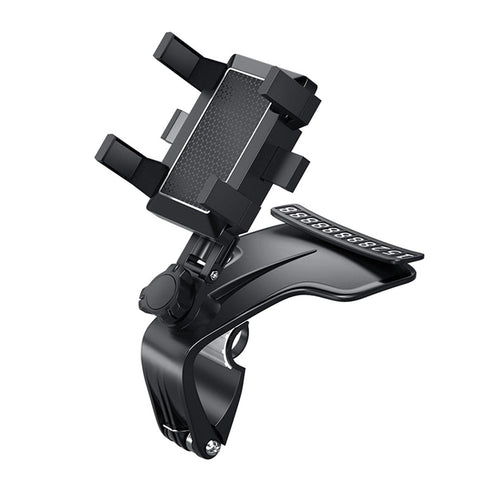 MOVKZACV Car Phone Holder, 360 Degree Rotatable Flexible Car Phone Mount, Cell Phone Car Mount Compatible with All Mobile Phones, for Car Dashboard, Windshield and Air Vent