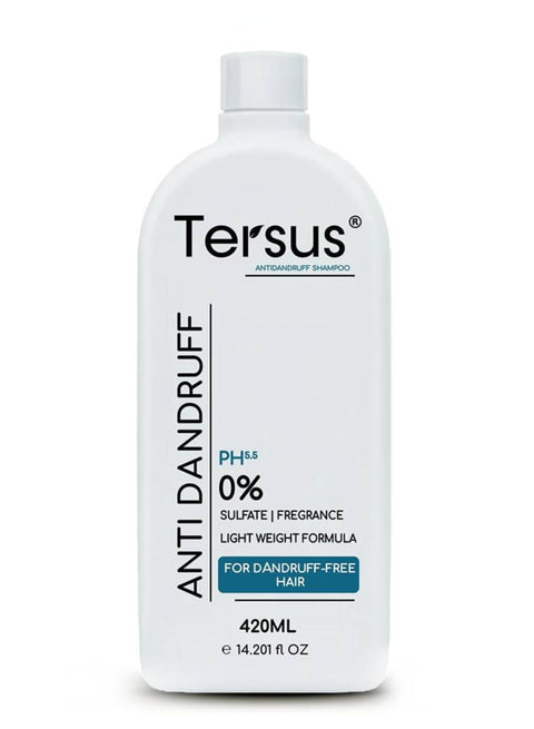 Anti-Dandruff Shampoo, Sulfate-Free with Pyroctone Olamine, Zinc Pyrithione and Menthol Crystals, 420ml