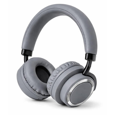 Wireless Bluetooth 5.1 Over-Ear Headphone SD-1005 with TF Card Slot 40mm Driver 8 Hours Playtime Deep Bass Stereo Sound Comfortable Ear Cups Active Noise Cancellin (Gray)