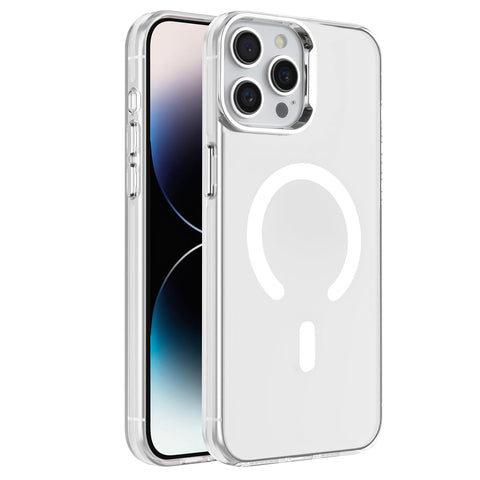 Dl3 Mobilak Case For iPhone 12 Pro Max Case Crystal Clear [Not Compatible with MagSafe] Soft TPU Gel Case Flexible Silicone Anti-Scratch Transparent TPU Cover - White