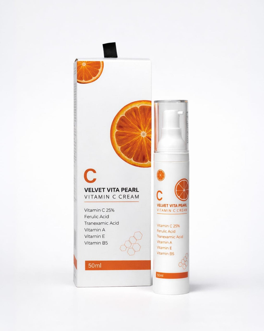 Breezyderm Pharma Velvet Vita Pearl Vitamin C Cream, 50 ML