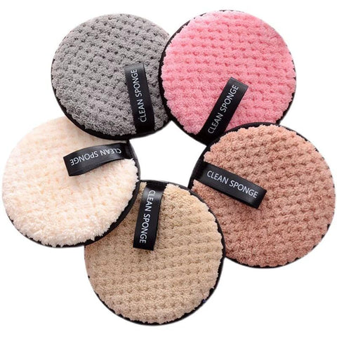 ELIZELY - The Miracle Makeup Sponge (No Water/Toner) Cleans makeup with just water! Easily and Effortlessly Clean Your Face by Makeup