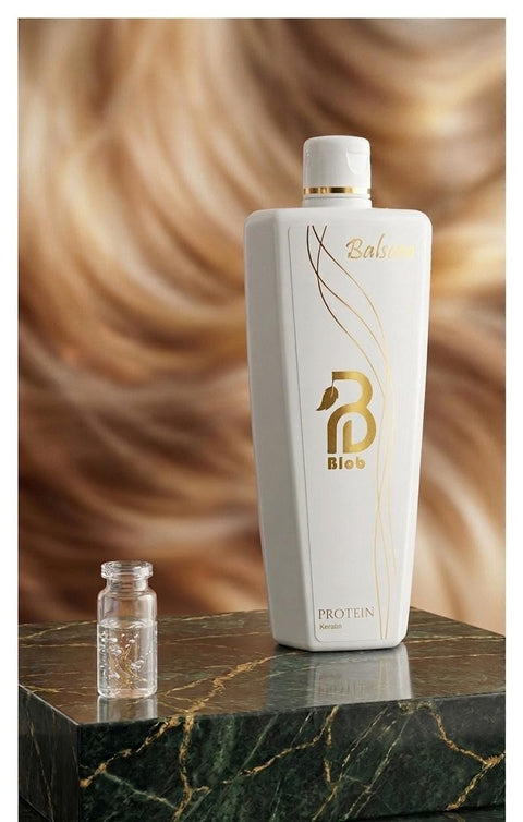 Blob Protein Hair Care Set, Shampoo & Conditioner 1000ml & Serum, Sodium & Sulfate Free, For Damaged & Keratin Treated Hair (Protein Conditioner)