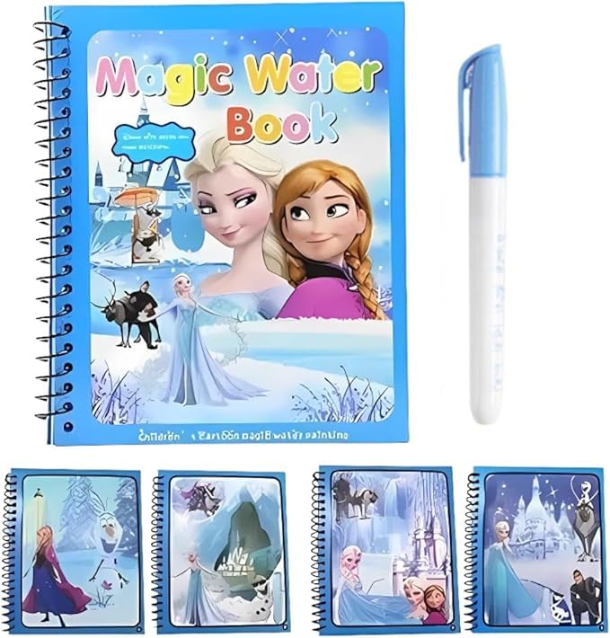 Magic Water Coloring Book For Kids - Multi Color