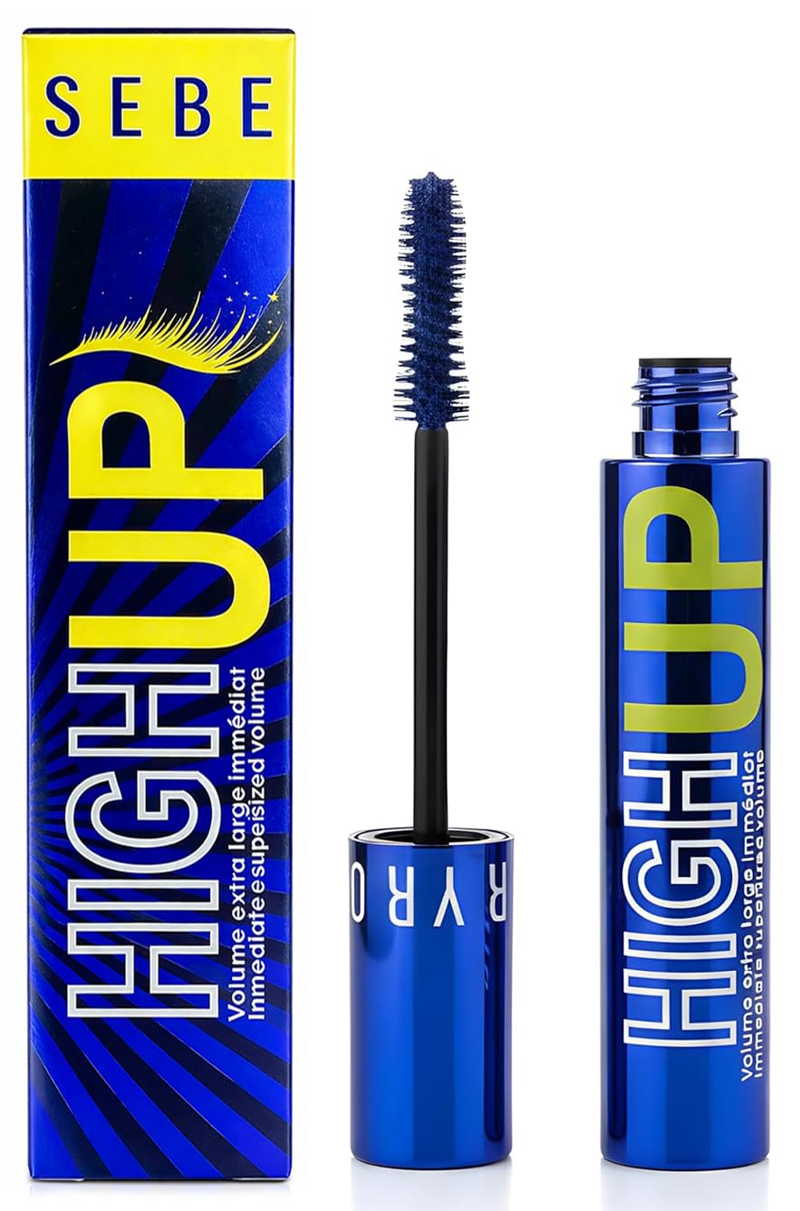 Rose Bery - Mascara, High Up Blue Effect Mascara, Volume False Lash, Extra Length & Thickening Effect, 10 GM, Model - RB-MA1128