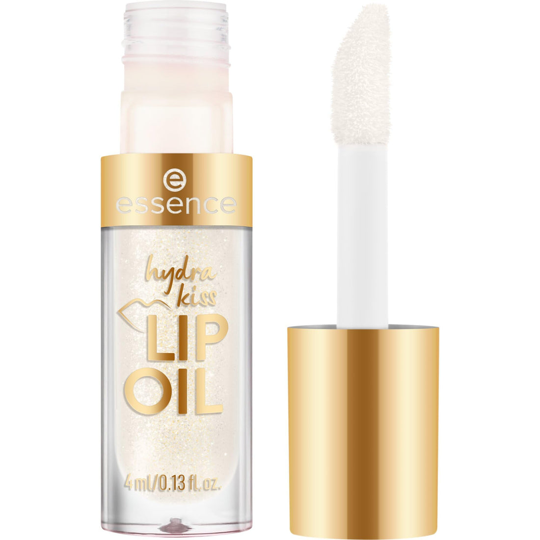 Essence The Most Wonderful Eid Hydra Kiss Lip Oil 103 Frosted Kiss | Shiny Hydrating Lip Care with Golden Shimmer | Limited Edition | 4ml