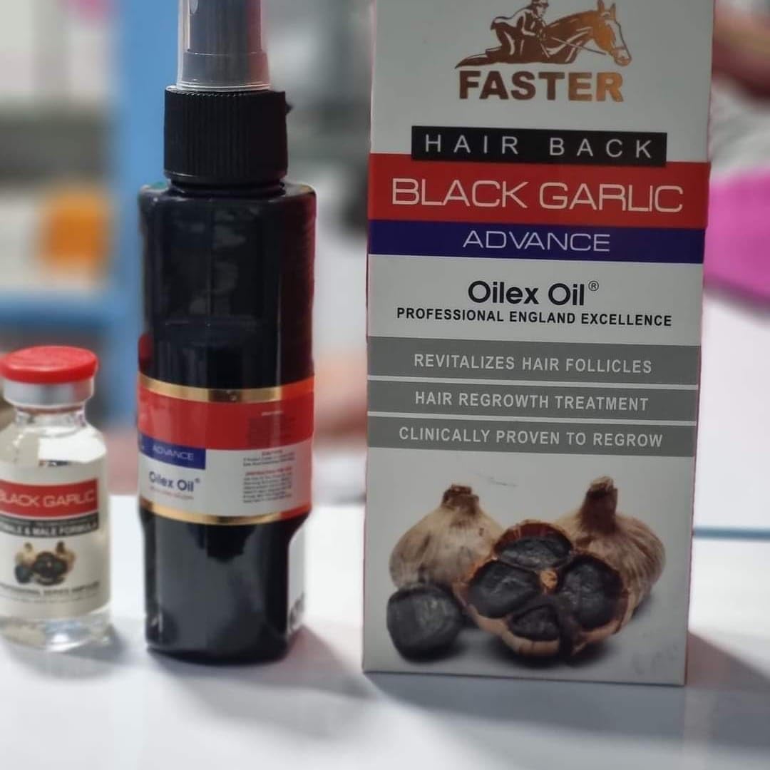 Advance Oil Hair Back - For Women - 100 Ml - 1 Piece - Black Garlic