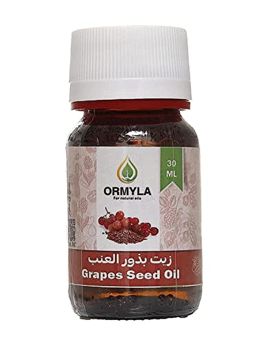 Ormella Grapeseed Oil Raw for Hair, Skin and Body, 30 ml