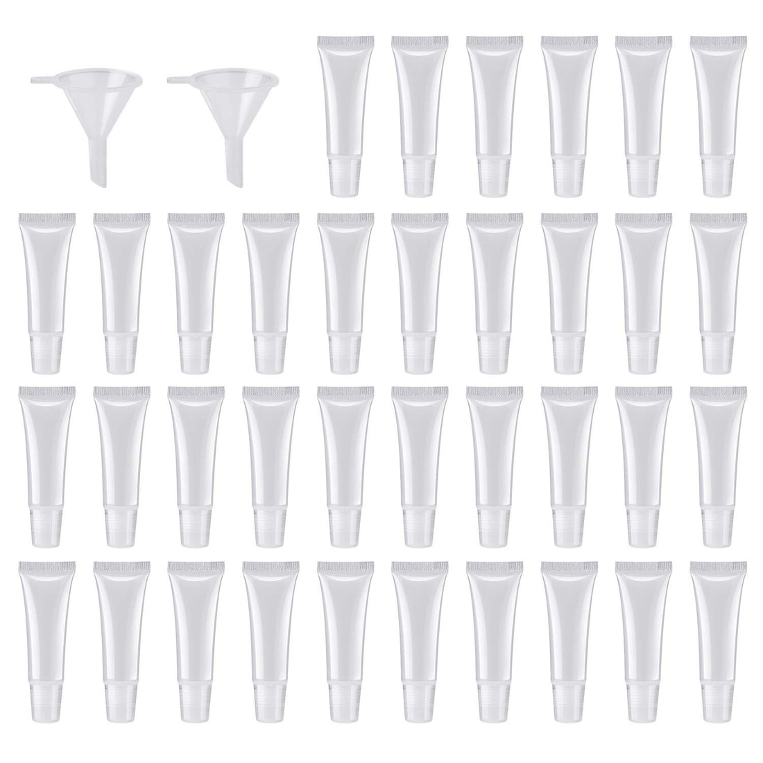 HRLORKC 40Pcs 10ml Empty Tubes Lip empty lip gloss containers for Lip Gloss Balm Cosmetic