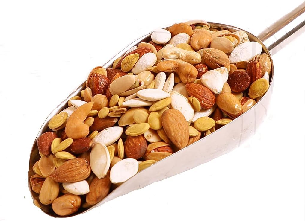 Mixed Nuts and Seeds Snack, Almonds, Cashews, Peanuts and Pumpkin Seeds Blend