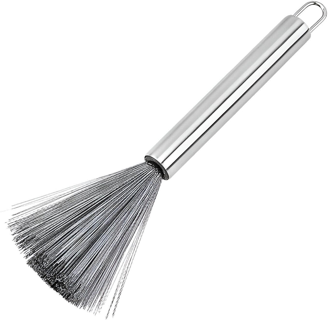 Kitchen Brush - Heavy-Duty Steel Scrubbing Tool for Pots, Pans, Woks, Dishes, and Tile Surfaces with Comfortable Handle for Efficient Cleaning from Dollar for Import