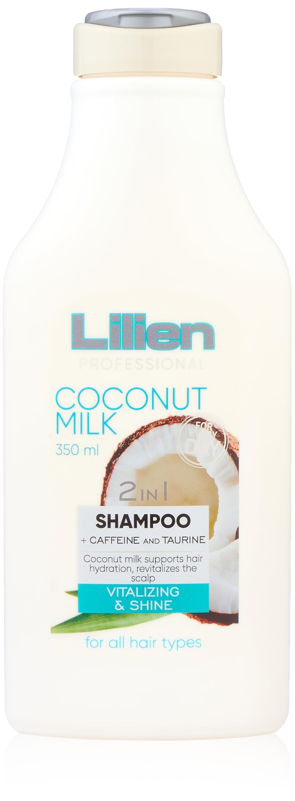Lilien Coconut Milk 2 In 1 Shampoo for All Hair Types 350 ml