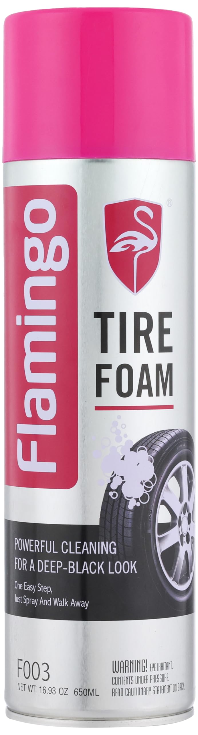 Flamingo Spray Foam Wheel & Tire cleaner 650ml - Silver