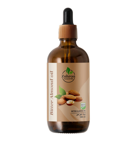 Zah raa Bitter Almond Oil Extract 100% Natural 100 ml