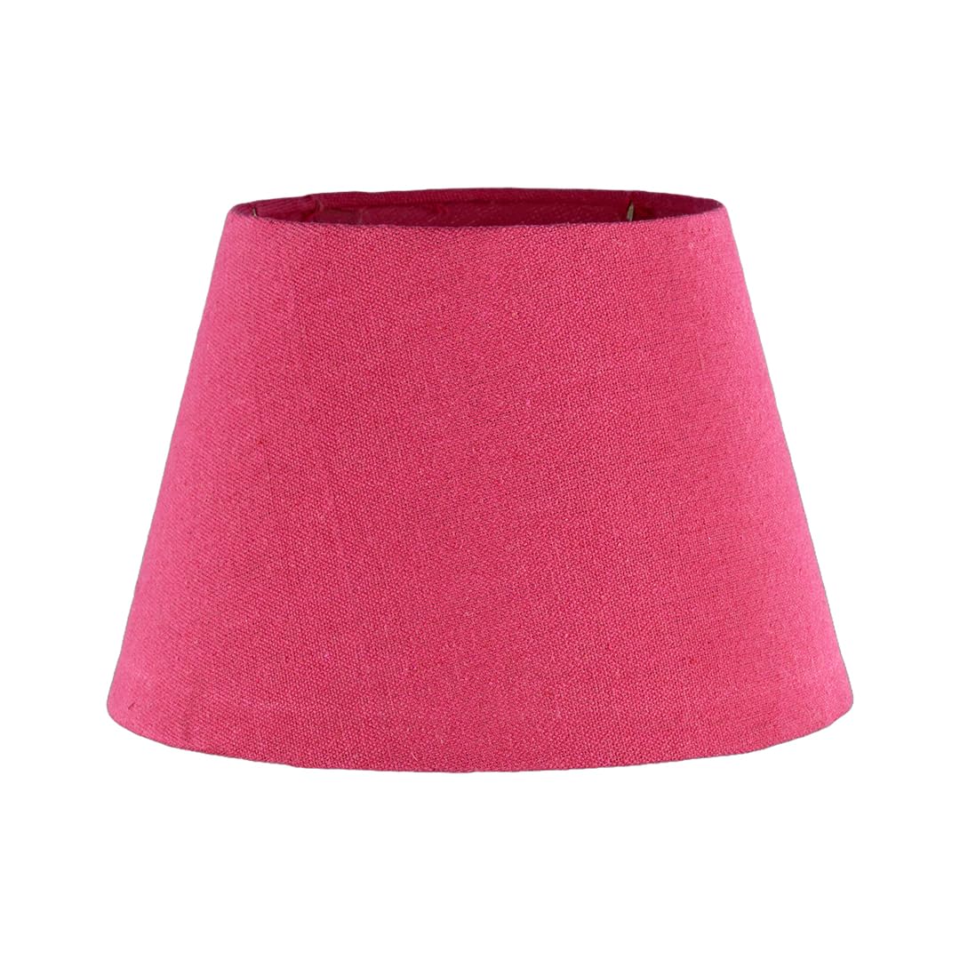 Oops Indoor Table & Floor Fabric Lampshade Classic – Decorative Lighting Solution for Home Décor, Soft Ambient Light, Easy Style Upgrade – Fuchsia